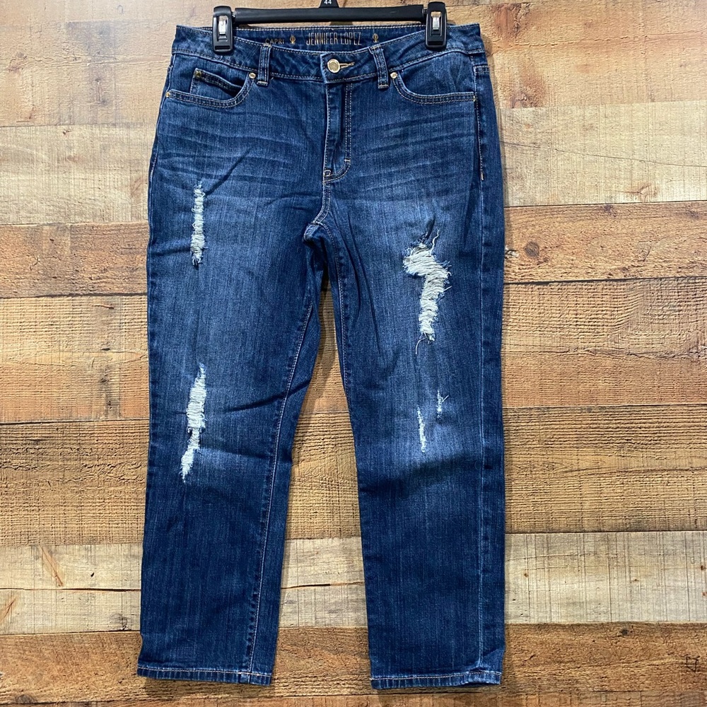 Jennifer Lopez Denim Capris Size 8